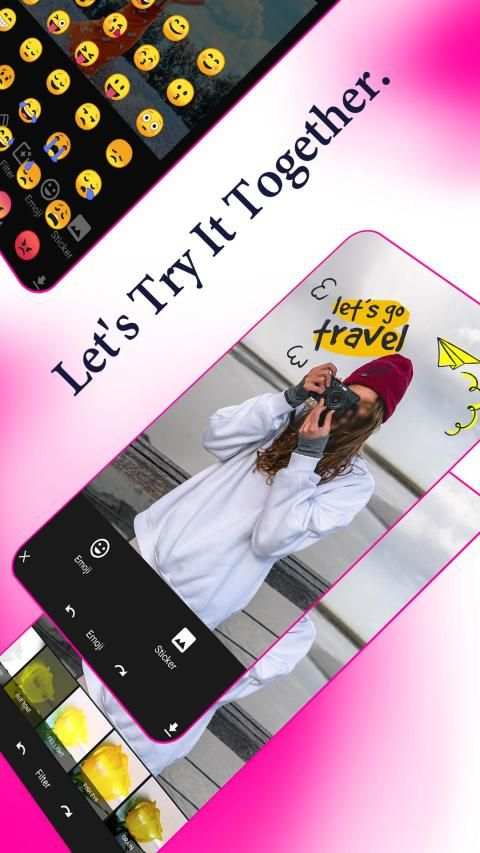 Colorful U - Selfie Camera and Picture editing screenshot 1