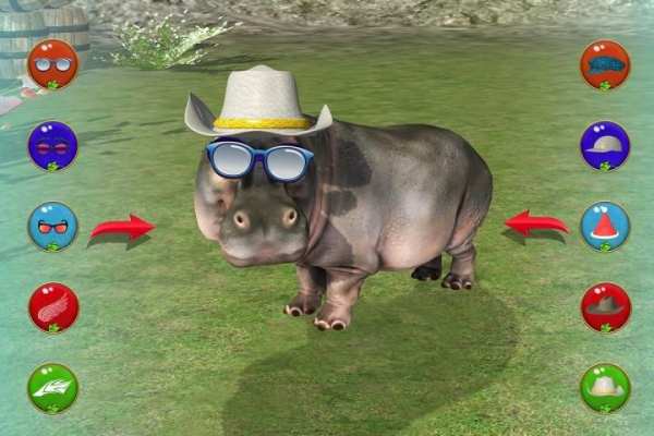 Angry Hippo Simulator: Hippo Family Jungle Attack screenshot 5