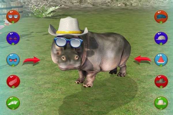 Angry Hippo Simulator: Hippo Family Jungle Attack screenshot 1