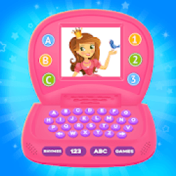 Princess Pink Computer For Girls आइकन