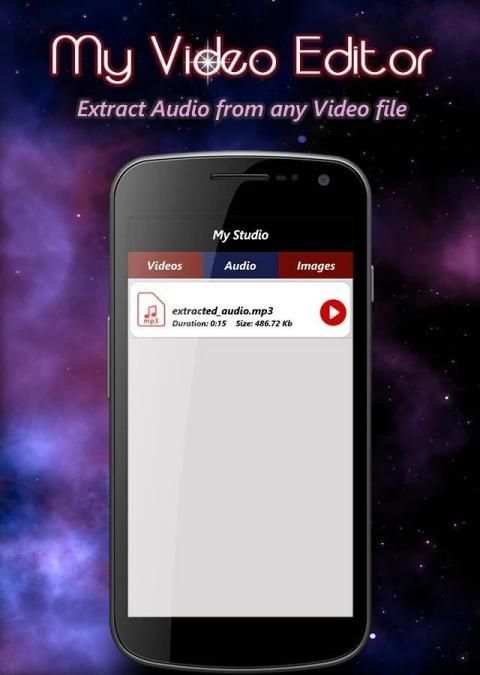 My Video Editor: Cutt, Extract, MP3 Converter screenshot 2
