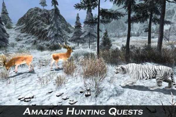 Arctic Tiger Simulator: Wild Family Survival screenshot 9