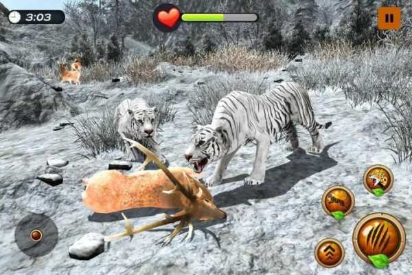 Arctic Tiger Simulator: Wild Family Survival screenshot 10