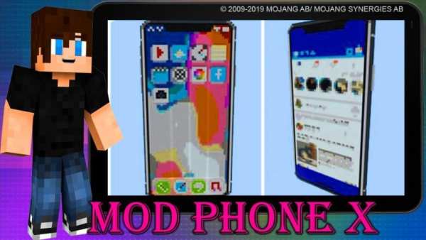 Mod Phone X MCPE screenshot 2