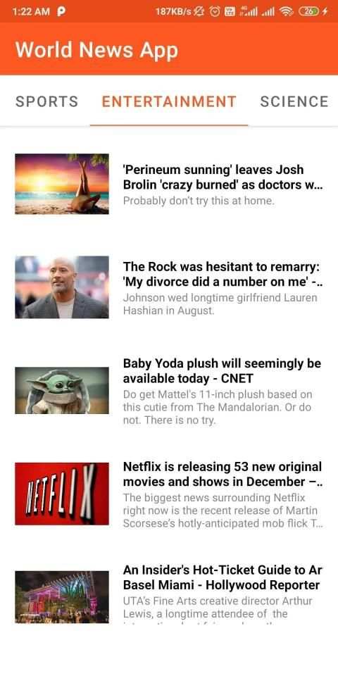World News App screenshot 4