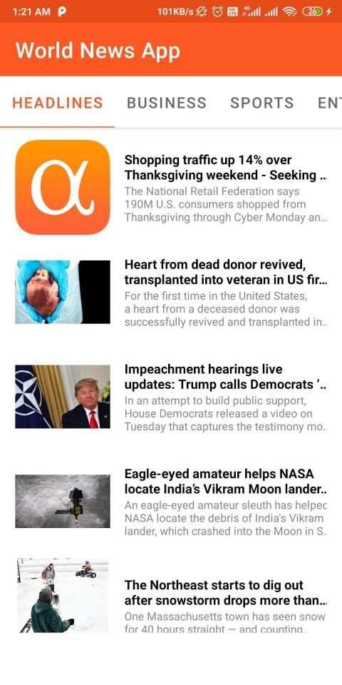World News App screenshot 7