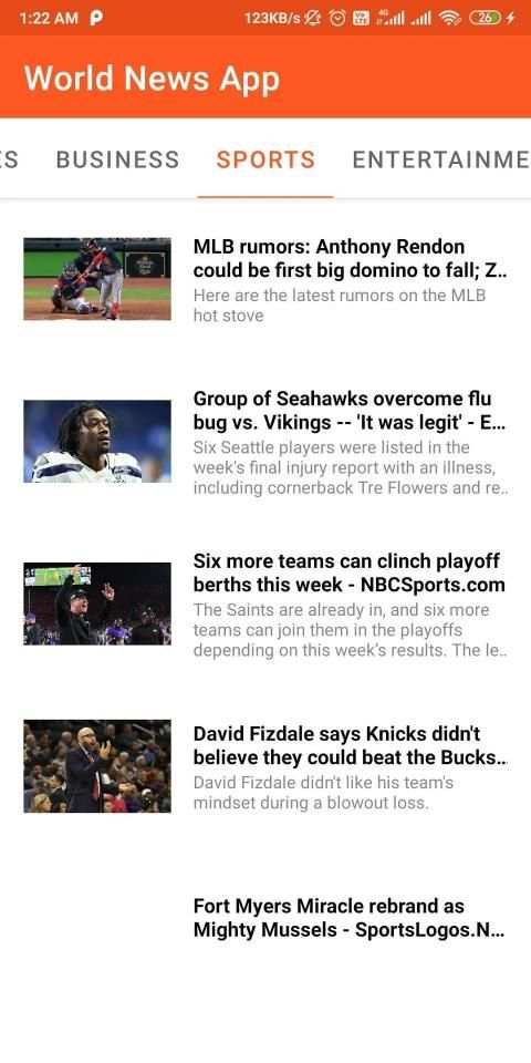 World News App screenshot 5