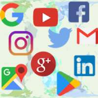 Social Media Access In One App