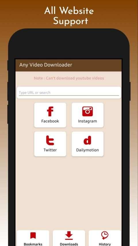Any Video Downloader - Fast and Easy स्क्रीनशॉट 1