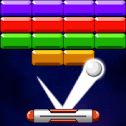 Brick breaker: arkanoid vs robot icon