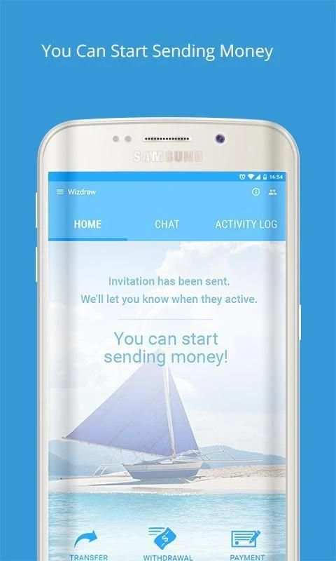 WIZDRAW money transfer screenshot 7