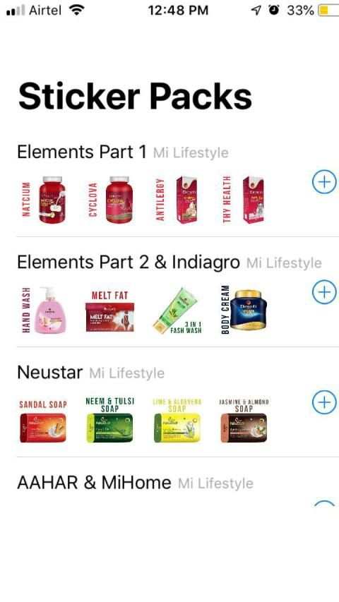 Mi Lifestyle Stickers screenshot 3