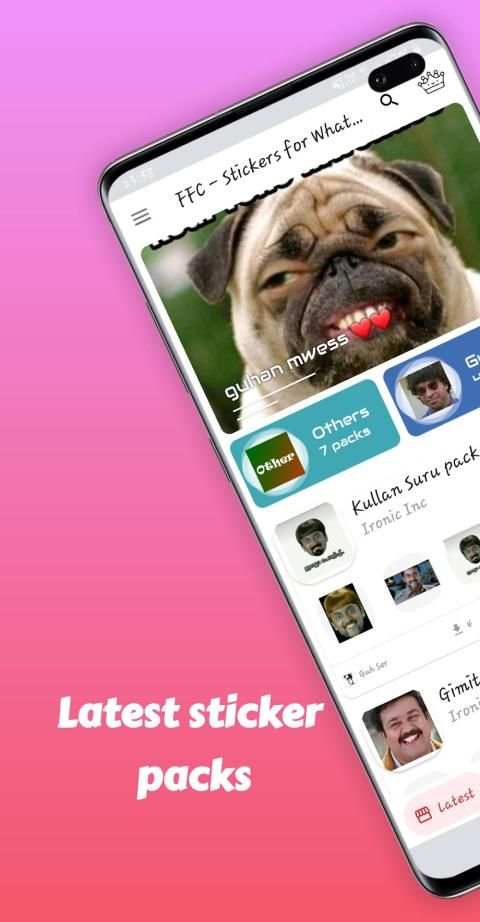 Fun Fight Club (FFC) - Stickers Pack for WhatsApp screenshot 4