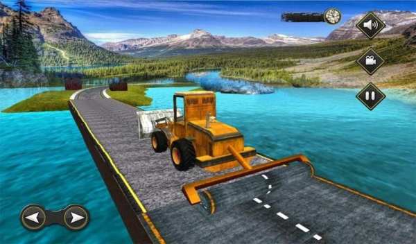 River Road Builder Bridge Construction स्क्रीनशॉट 1