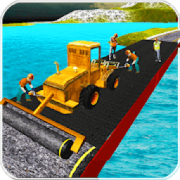 River Road Builder Bridge Construction आइकन