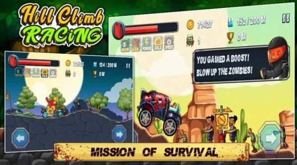 Zombie Hill Racing स्क्रीनशॉट 4