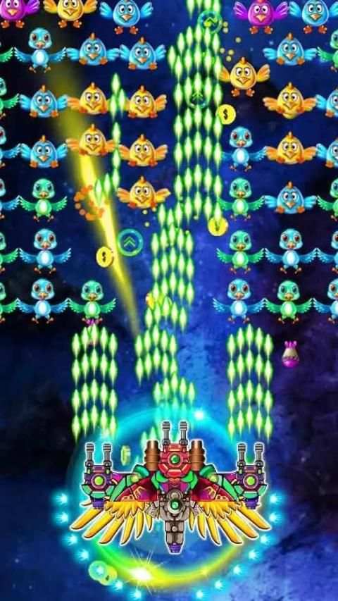 Chicken Shooter: Galaxy Chicken screenshot 2
