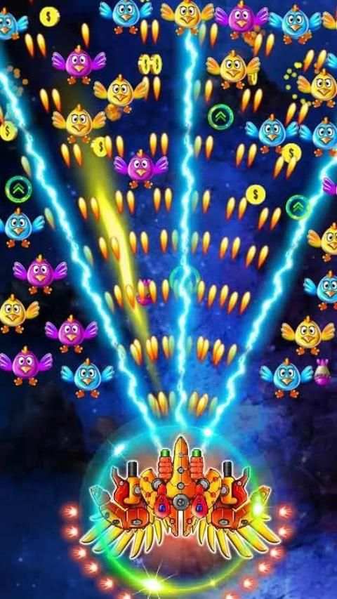 Chicken Shooter: Galaxy Chicken screenshot 1