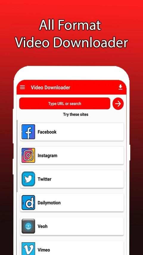 Video Downloader Free 2019 स्क्रीनशॉट 4