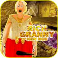 Rich Gold Granny 3 : Scary Granny Games 2019