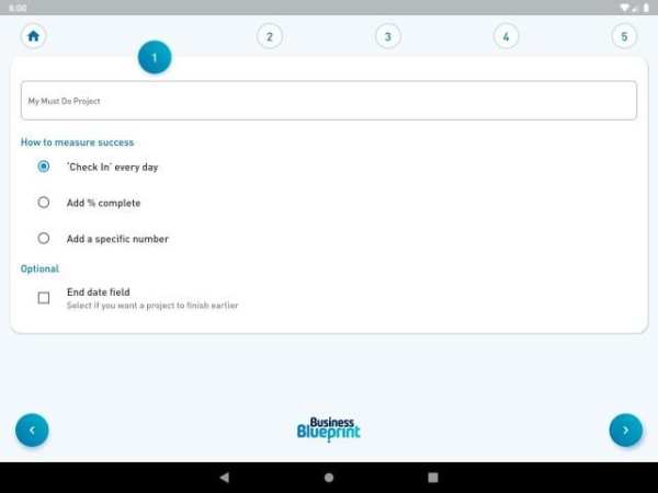 90 Day Action Plan screenshot 3