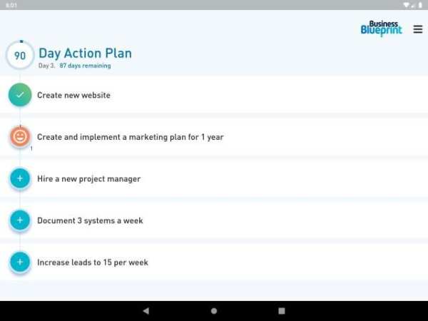 90 Day Action Plan स्क्रीनशॉट 2