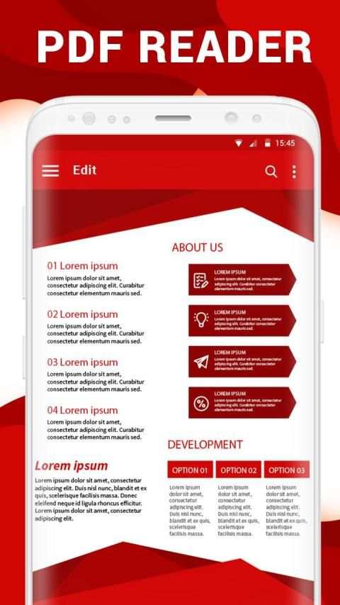PDF Reader - PDF Viewer 2019 screenshot 3