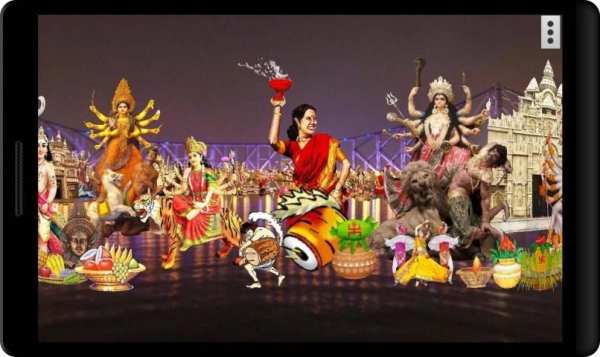 4D Durga Puja, Navaratri Durgotsava Live Wallpaper screenshot 6