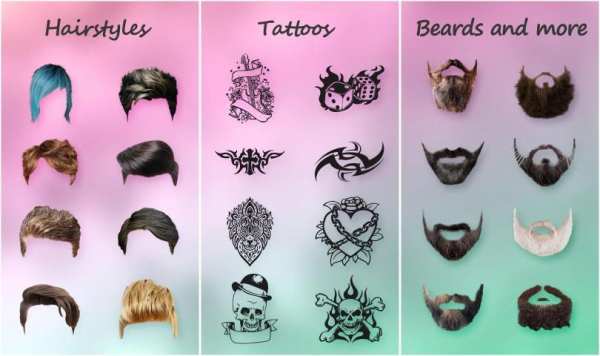 Man Hairstyle Photo Editor screenshot 3
