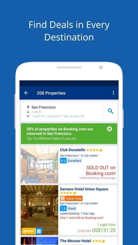 Booking screenshot 2
