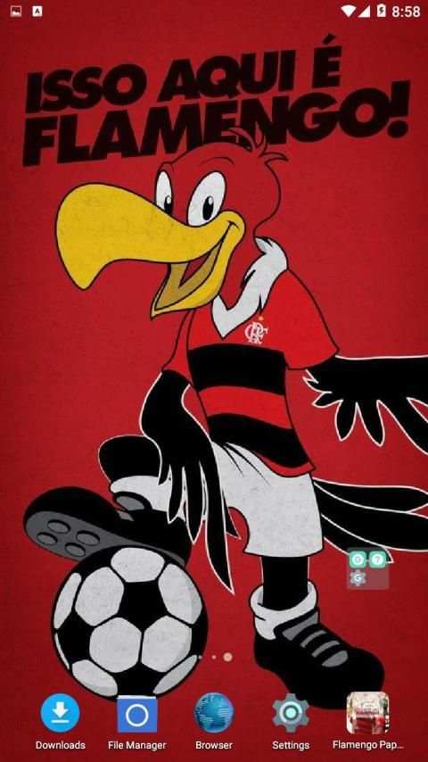 Papel de Parede do Time do Flamengo screenshot 3