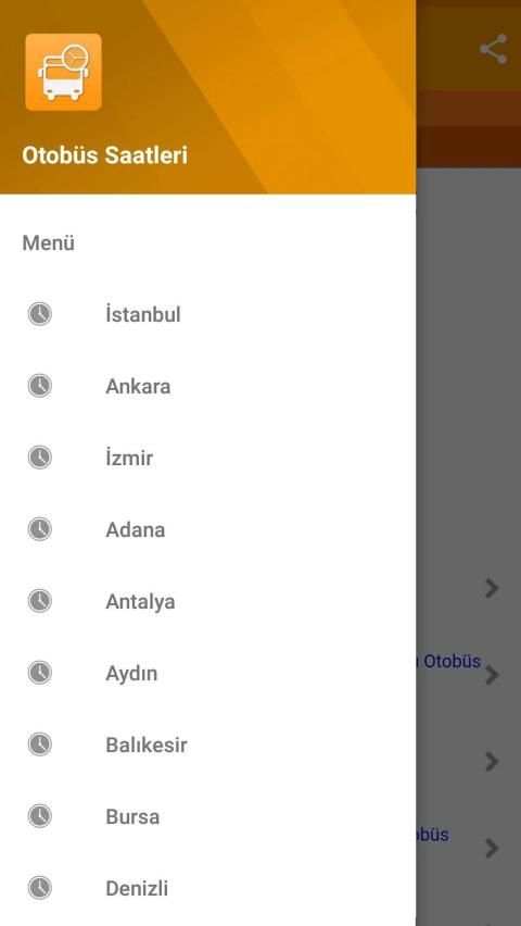 Otobüs Saatleri screenshot 4