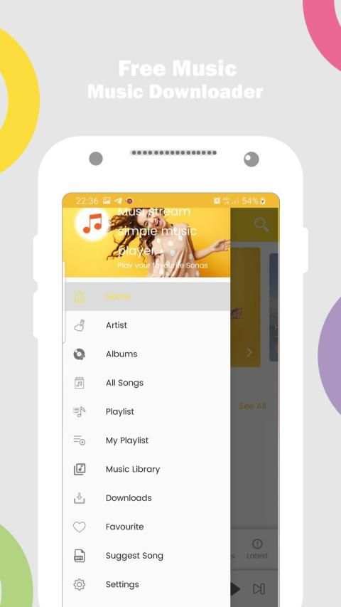 Musi Simple Music Streaming Player screenshot 2