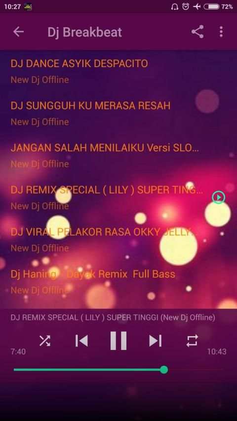 Dj Breakbeat Full Bass Offline screenshot 5