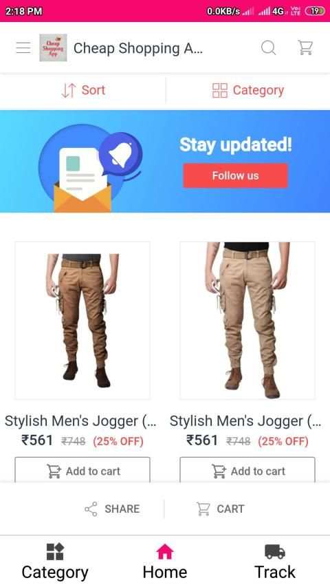 Cheap Shopping App स्क्रीनशॉट 4