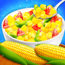 Sweet Corn Food - Free Restaurant Cooking Game आइकन