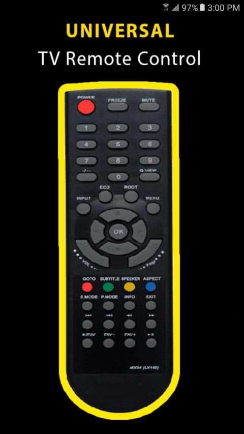 Universal Free TV Remote Control for All LCD स्क्रीनशॉट 3
