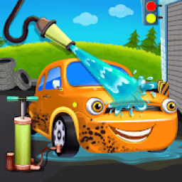Car Wash Service Station Auto Workshop Kids Games आइकन