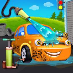 Car Wash Service Station Auto Workshop Kids Games