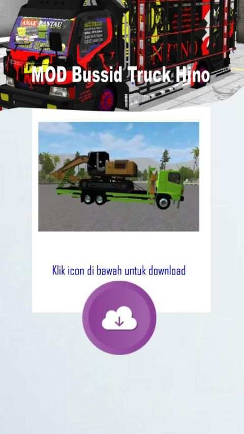 Bussid Mod Truck Hino screenshot 2