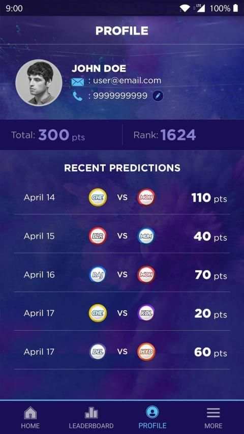 Bodog Cricket screenshot 1