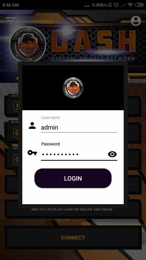 Dash VPN Extreme скриншот 1