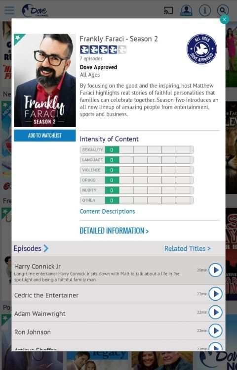 Dove Channel स्क्रीनशॉट 3