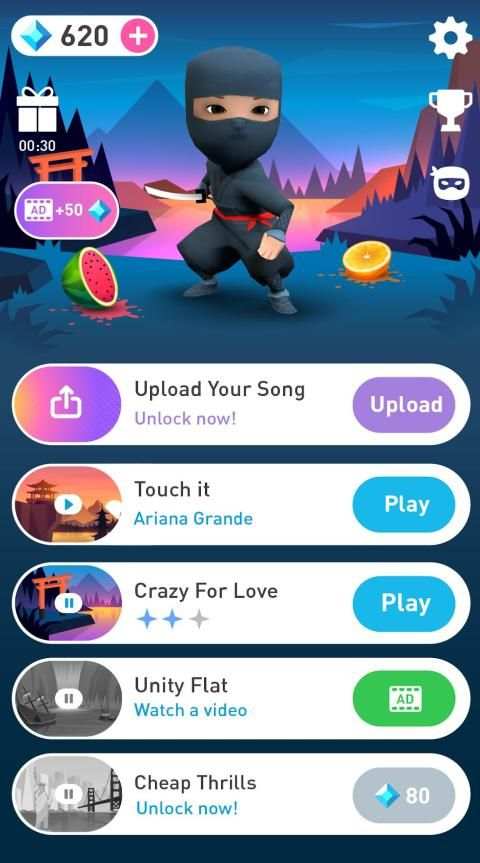 Chop Ninja : EDM Chop Fruit Game screenshot 6