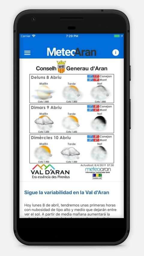 MeteoAran screenshot 4