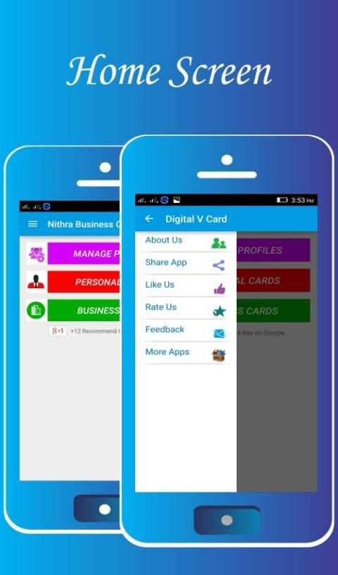 Business Cards Maker स्क्रीनशॉट 8
