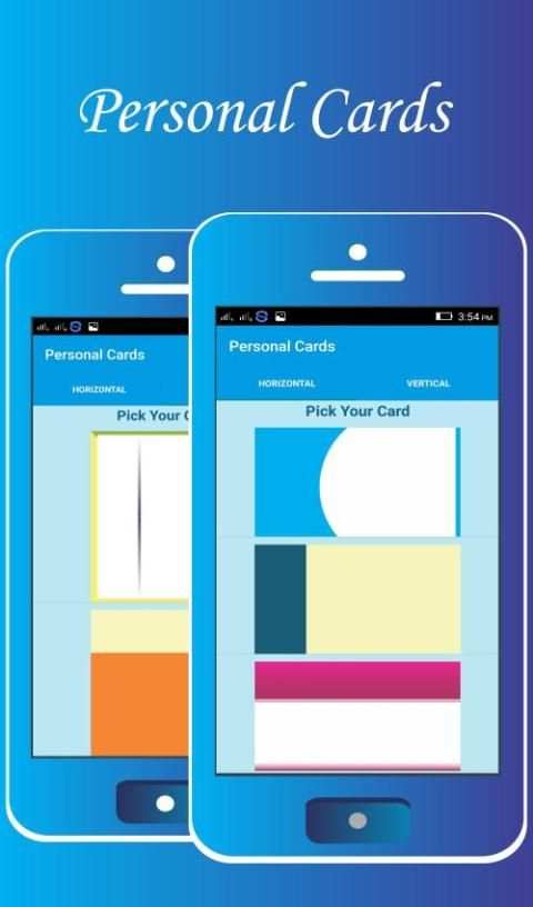 Business Cards Maker स्क्रीनशॉट 6