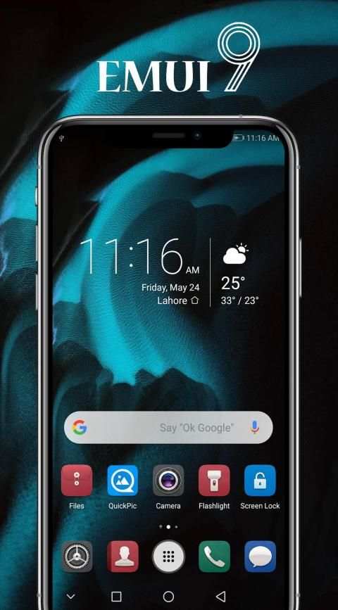 Emui-9 Icons for Huawei स्क्रीनशॉट 1
