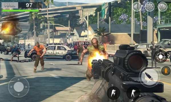 Zombie Hunter Dead Target Shooting King 3D screenshot 1