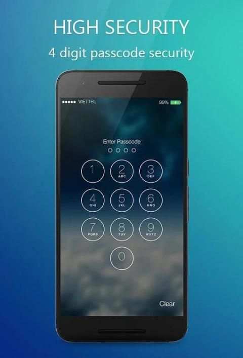 Screen Lock - IPhone Style स्क्रीनशॉट 3